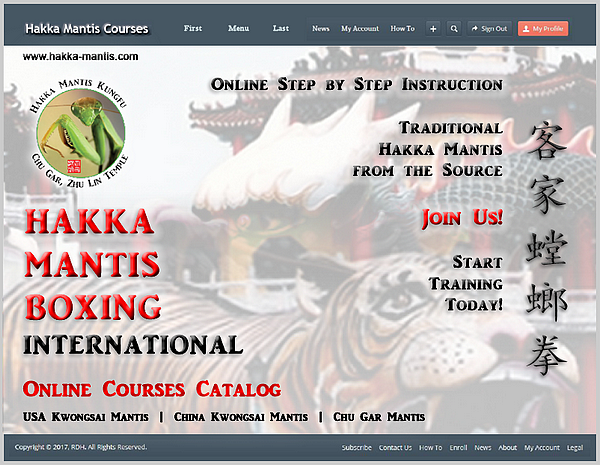 Hakka Southern Praying Mantis Kungfu